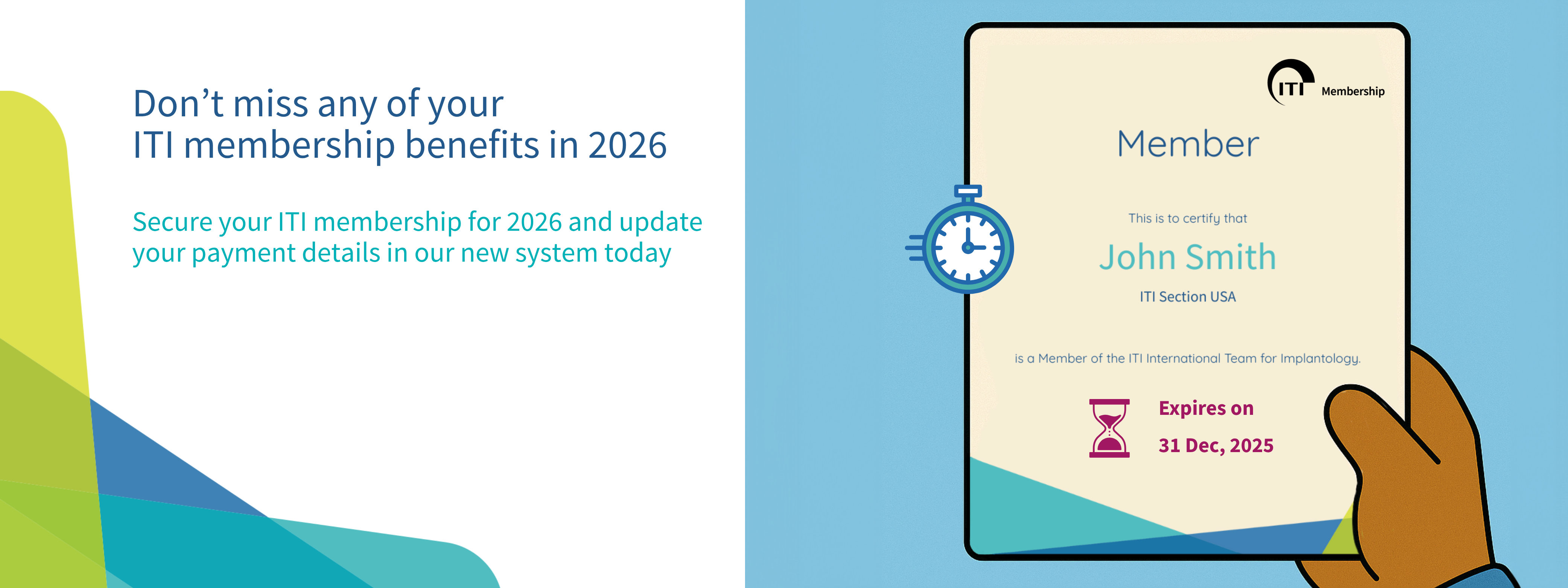 Campagne de renouvellement ITI